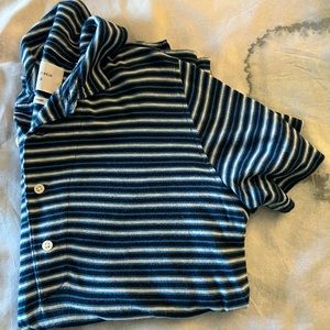Size Small Billy Reid Pima Cotton Polo made in Peru